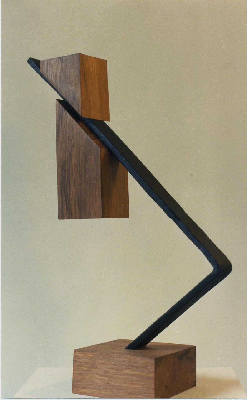 1984 Verschuivende rechthoek, (47 x 30 x 12 cm)
