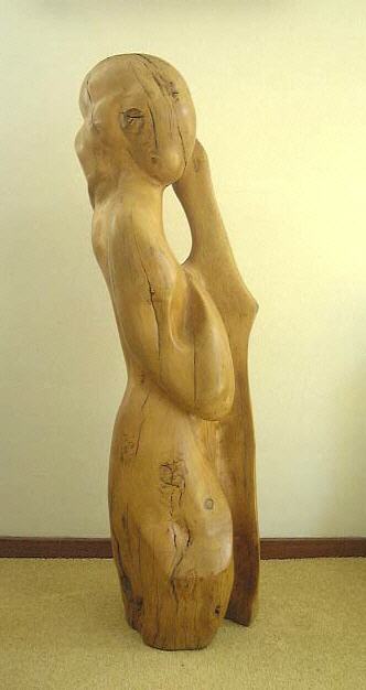 1979 Vrouw, appel (110 x 30 cm)